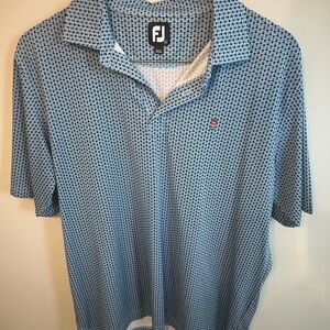 Harbor Town FootJoy Blue Men's Golf Polo XL
